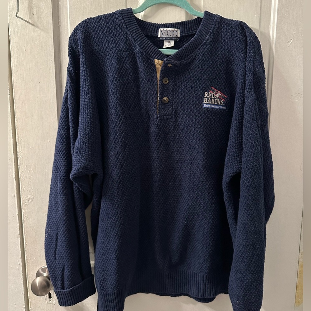 Vintage Scranton/Wilkes Barre Red Barons pullover (Phillies affiliate)